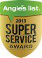 angie's list 2013 super service award